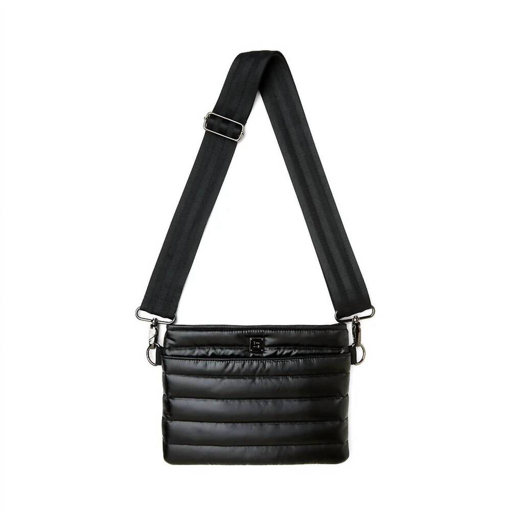 NEW THINK ROYLN women's bum bag 2.0 in pearl black